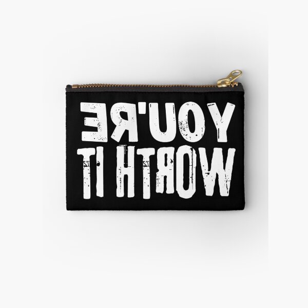 Item preview, Backwards Letter You're Worth It, Vintage Grunge designed and sold by ACC .