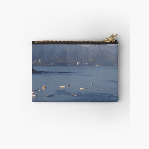 Item preview, Volcanoes and Boats in the Morning Sun - Volcanes y Lanchas en el Amanecer designed and sold by PtoVallartaMex.