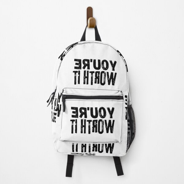 Item preview, Backwards Letter You're Worth It, Vintage Grunge designed and sold by ACC .