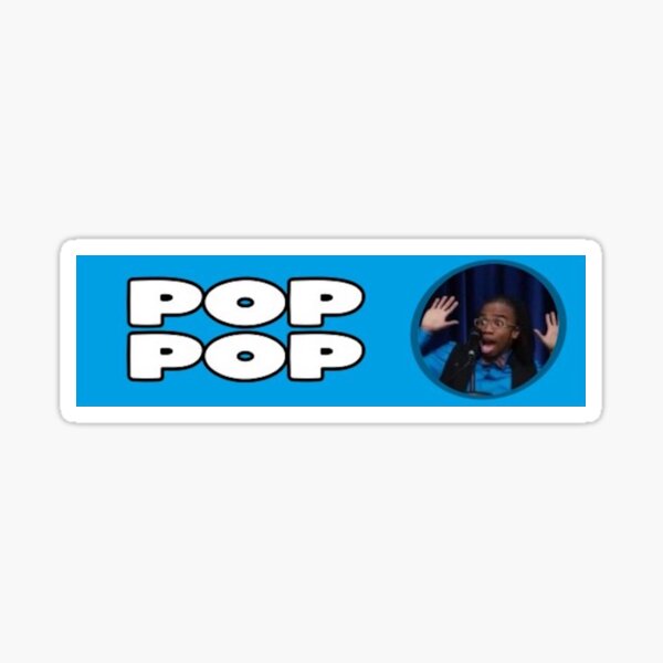 "pop pop bumper sticker" Sticker for Sale by mythicstickers Redbubble