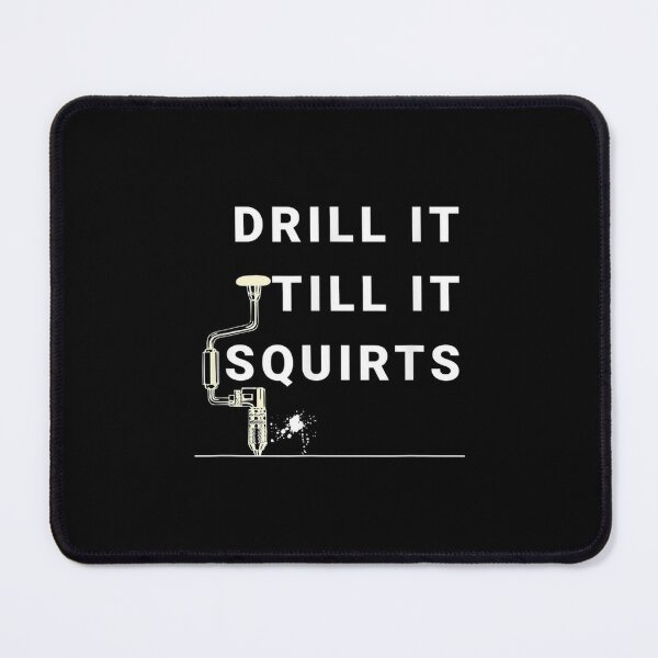 Drill It Till It Squirts Funny Ice Fishing graphic Sticker for Sale by  tronictees