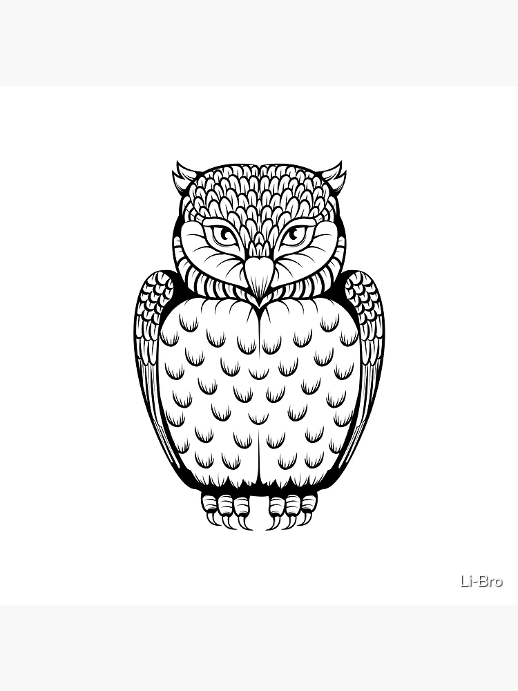 Thumbnail 4 of 4, Clock, owl designed and sold by Li-Bro.