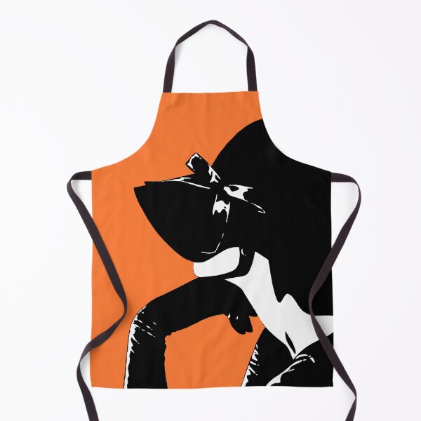 Item preview, Cafe Girl: Obscured (on orange) designed and sold by Brina Williamson.