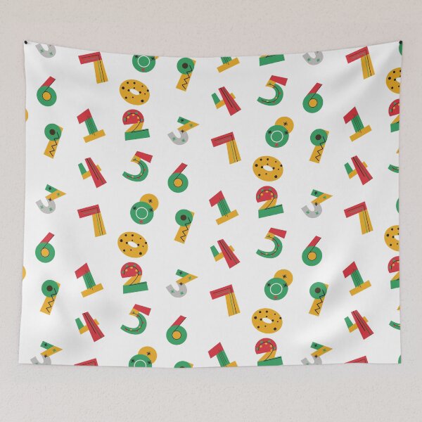 Item preview, Kids Number Blocks Sticker Pack  designed and sold by infazbdeen.