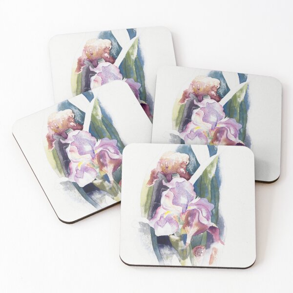 Item preview, Watercolor Painting Purple Iris (ca. 1920) by Charles Demuth designed and sold by Designedbysm.