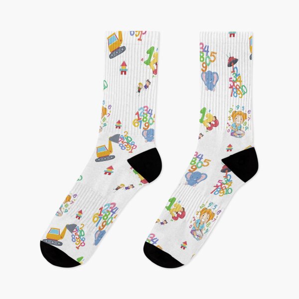 Item preview, Kids Number Blocks Sticker Pack  designed and sold by infazbdeen.