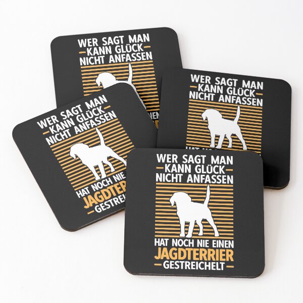 Artikelvorschau, Deutscher Jagdterrier streicheln Jagdhund Spruch entworfen und verkauft von madgrfx.