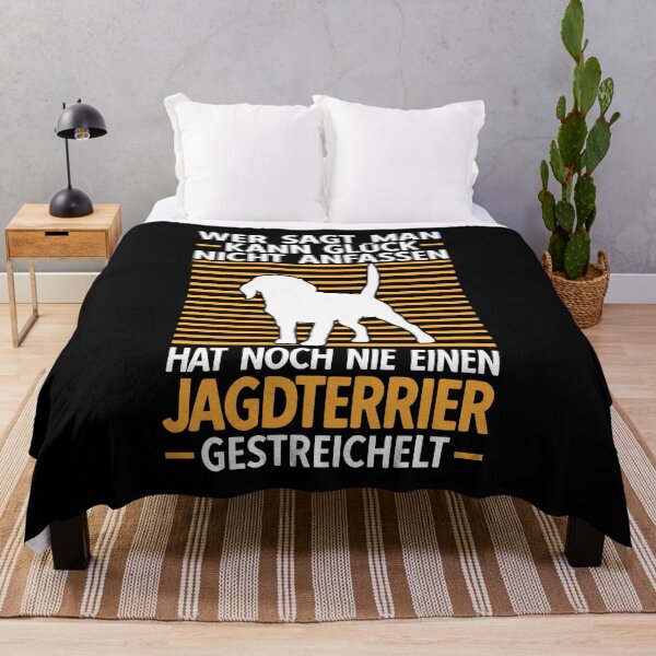 Item preview, German hunting terrier stroking hunting dog saying designed and sold by madgrfx.