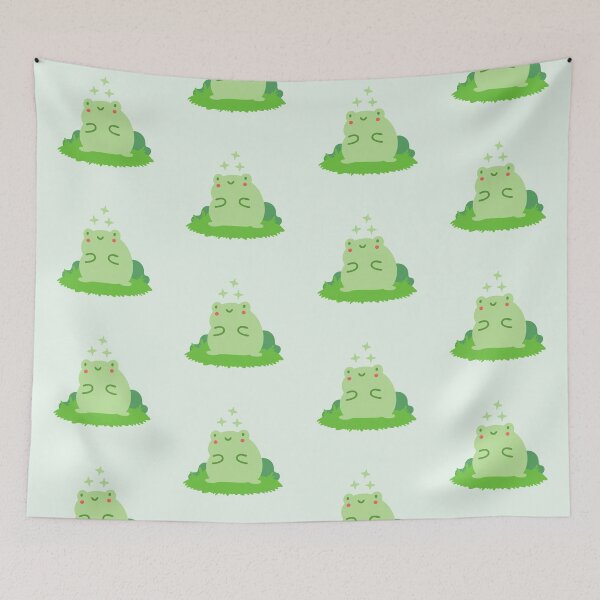 Item preview, Adorable Kawaii Frog Cottagecore Frog Lovers Aesthetic designed and sold by MiaDelelai.