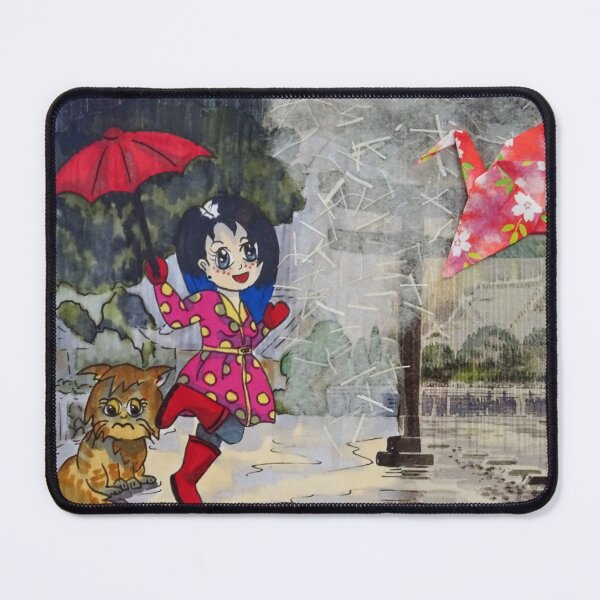 Item preview, Spring Showers at the Torii Gate designed and sold by CuisineCat.
