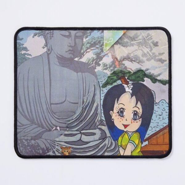 Item preview, Kawaii big cartoon buddha  designed and sold by CuisineCat.