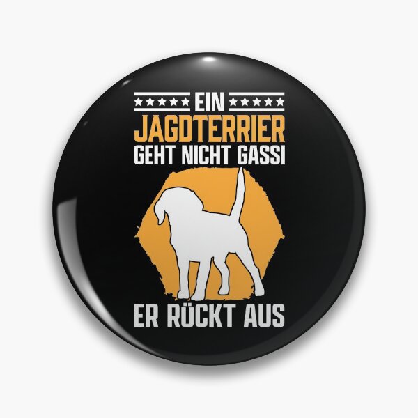 Artikelvorschau, Deutscher Jagdterrier Gassi gehen Jagdhund Spruch entworfen und verkauft von madgrfx.