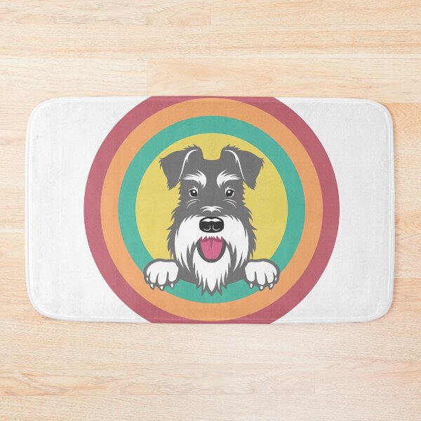 Item preview, Schnauzer dog face on target design designed and sold by Buzby Bluebeard.