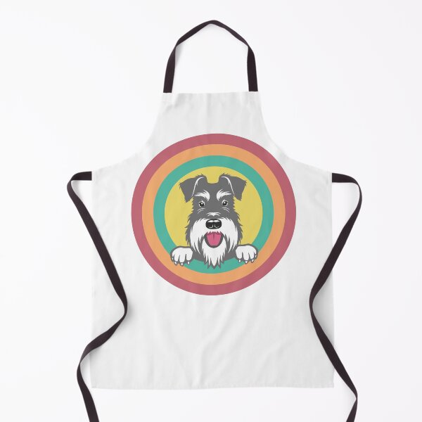 Item preview, Schnauzer dog face on target design designed and sold by Buzby Bluebeard.