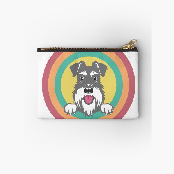 Item preview, Schnauzer dog face on target design designed and sold by Buzby Bluebeard.