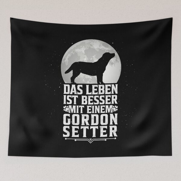 Item preview, Living with Gordon Setter Pointing Dog Owner designed and sold by madgrfx.