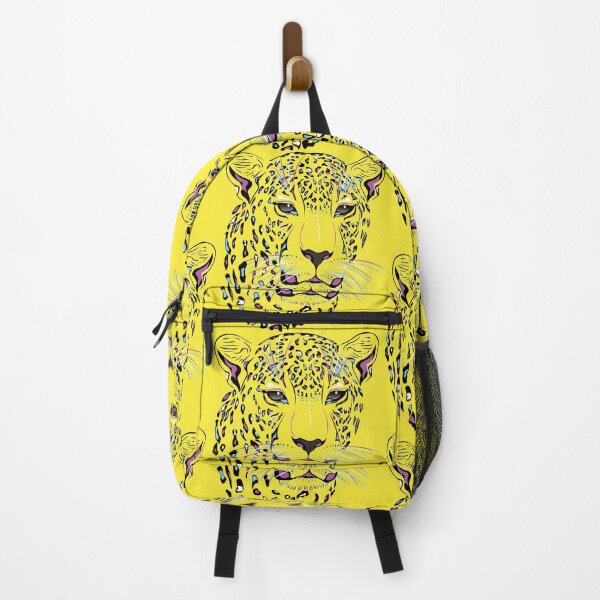 Item preview, Pink, blue and black leopard, cheetah leopard tiger jaguar, tiger, mammal, face, cat, friend, animal, beast. designed and sold by Senior-Kuzmin.