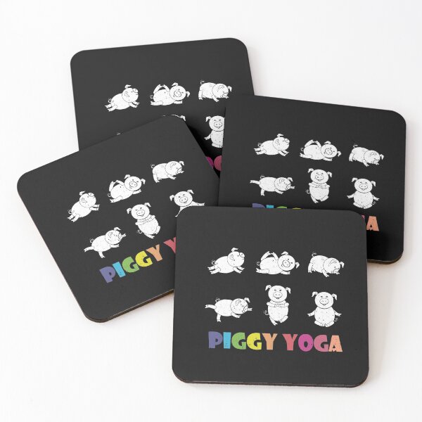 Item preview, piggy yoga T-Shirt designed and sold by bestdesigns2020.