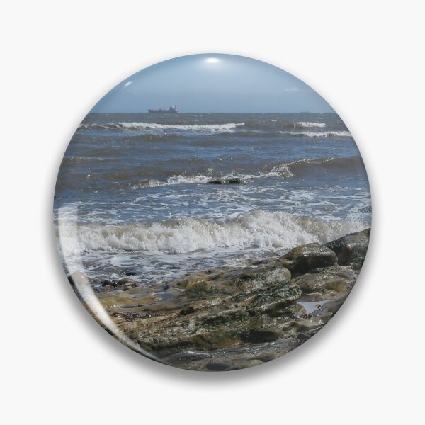 Item preview, Waves and Rocks 2 designed and sold by S-and-W-4ever.
