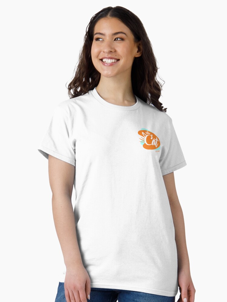 Thumbnail 2 of 7, Classic T-Shirt, The Cat Logo designed and sold by The-Cat-Theatre.