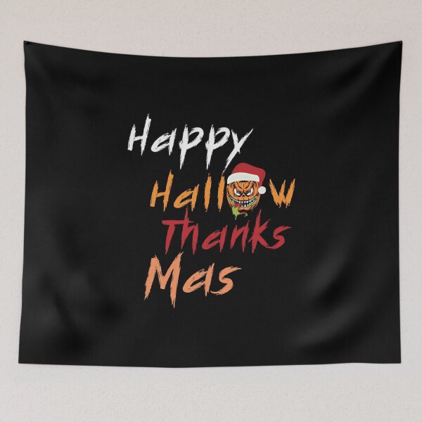 Item preview, Holiday Happy HallowThanksMas  designed and sold by justbeaweesome.