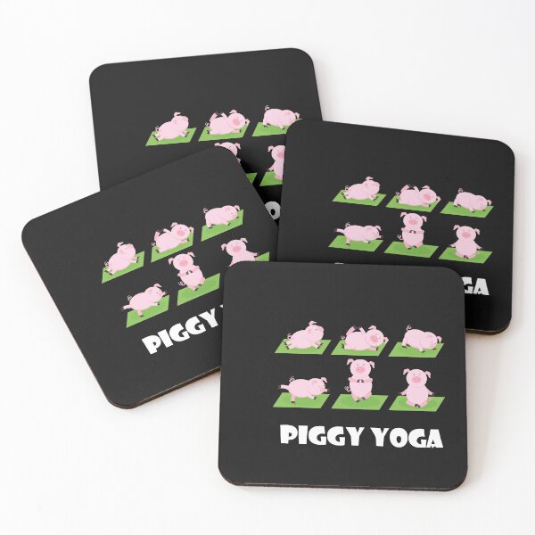 Item preview,  piggy yoga T-Shirt designed and sold by bestdesigns2020.