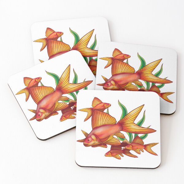 Item preview, Fish Colonies Illustration designed and sold by nickardi.