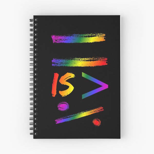 Item preview, Equality is Greater Than Division, Rainbow, Chalk designed and sold by ACC .