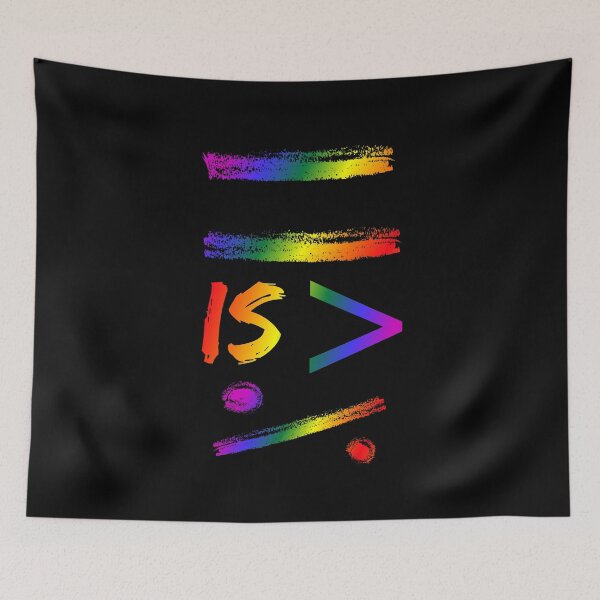 Item preview, Equality is Greater Than Division, Rainbow, Chalk designed and sold by ACC .