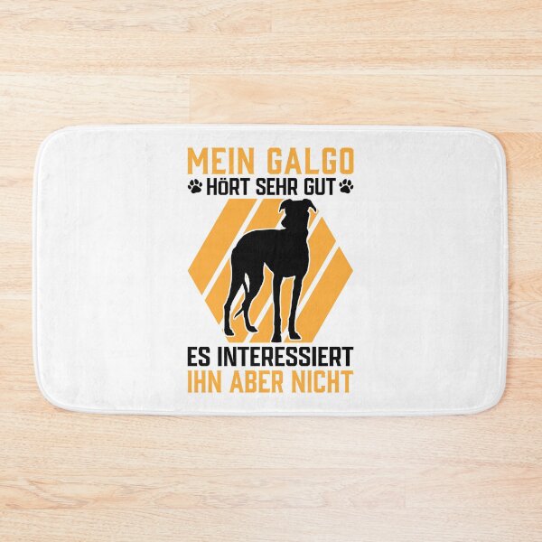 Item preview, Galgo Espanol hears Spanish greyhound well designed and sold by madgrfx.