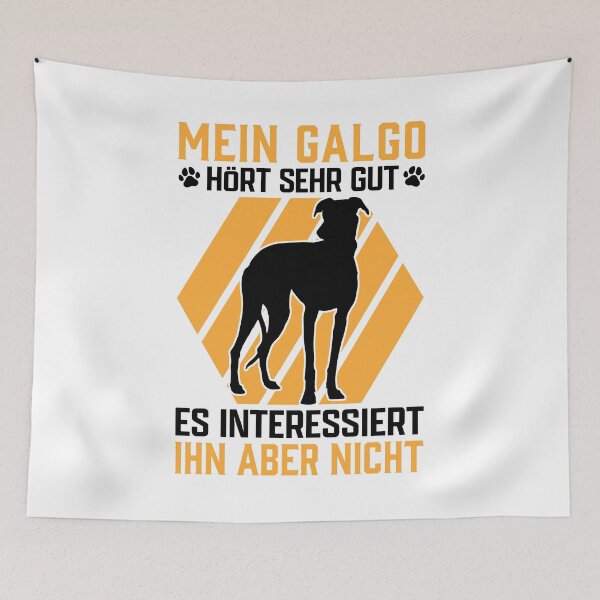 Item preview, Galgo Espanol hears Spanish greyhound well designed and sold by madgrfx.
