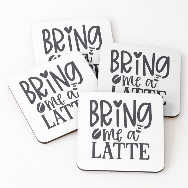 Item preview, Bring Me A Latte Women's Coffee Lover designed and sold by liftdesign.