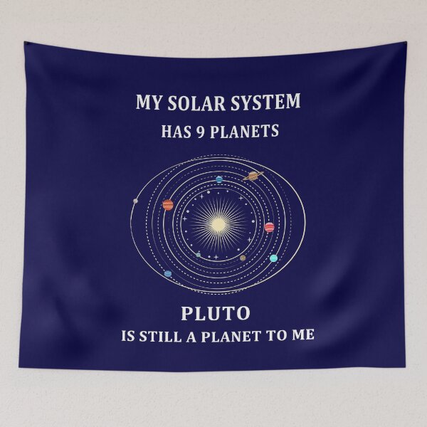 Item preview, My Solar System Has 9 Planets - Pluto Is A Planet designed and sold by molamode.