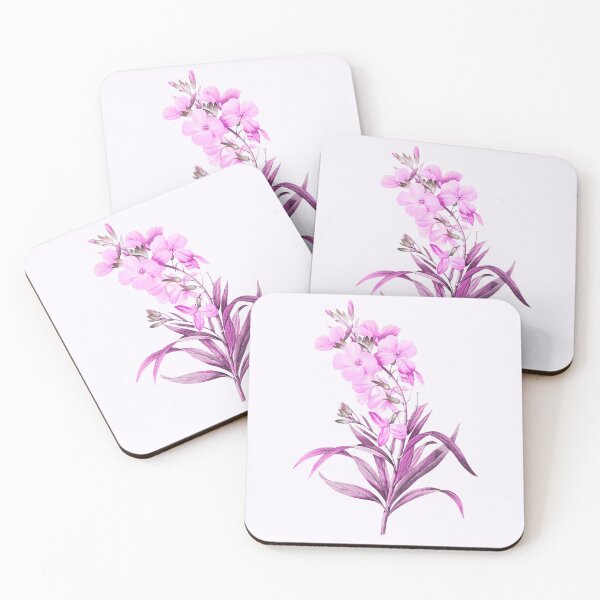 Item preview, Pink Alt of Wallflower Flower designed and sold by DaphneKstudio .
