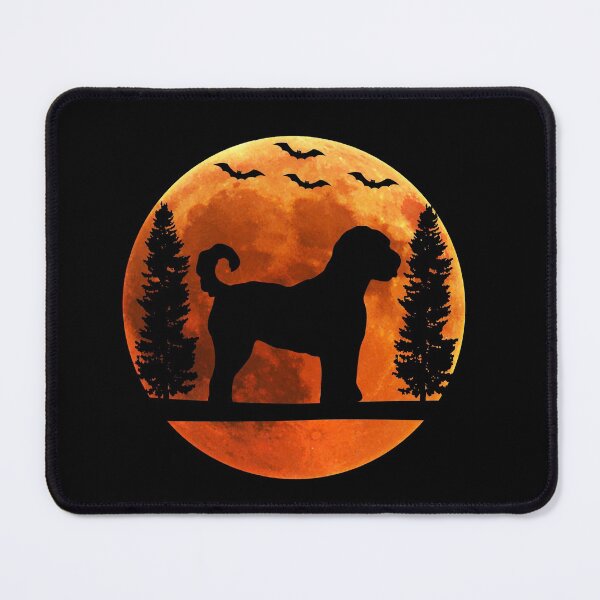 Item preview, labradoodle dog lovers moon labradoodle Halloween gift designed and sold by alaechamlal.
