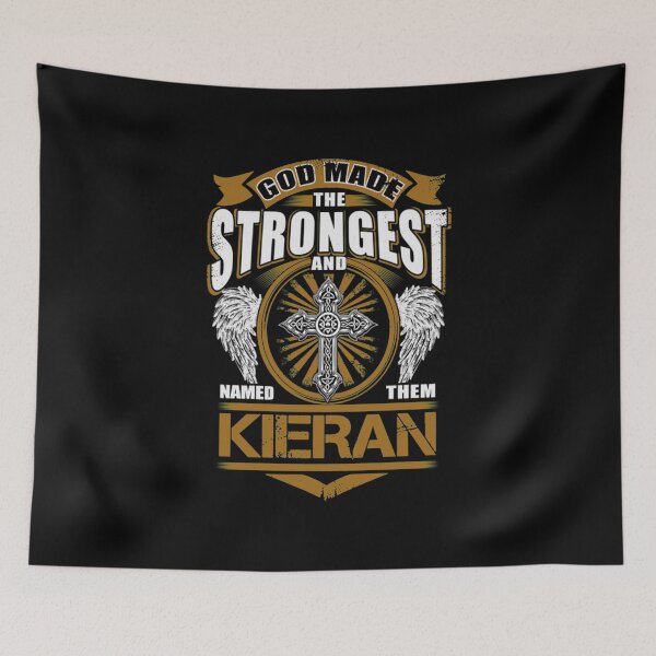 Item preview, Kieran T-ShirtKieran Name T Shirt - God Found Strongest And Named Them Kieran Gift Item designed and sold by ShopBaoloc.