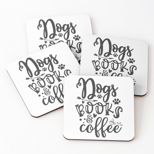 Item preview, Dogs Books And Coffee Women's  designed and sold by liftdesign.