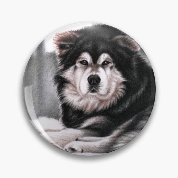 Item preview, Alaskan Malamute Winter designed and sold by Arts & Dogs.
