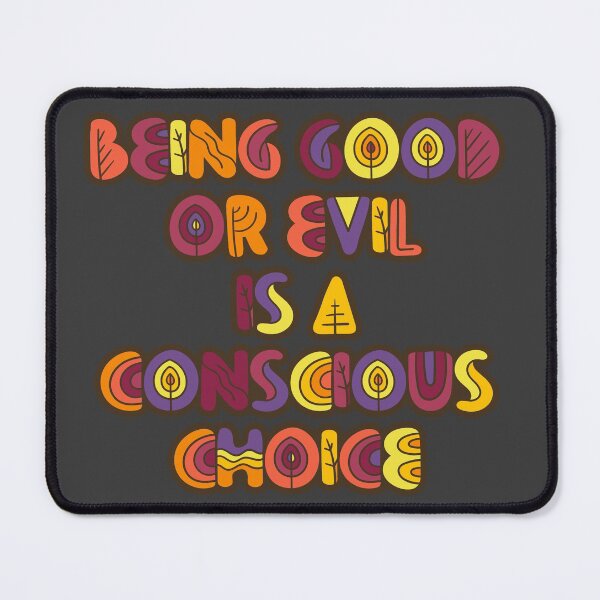 Item preview, Being Good or Evil Is a Conscious Choice - Autumn Colors designed and sold by Chubuter.