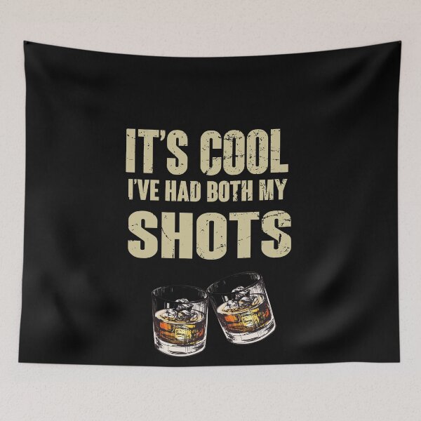 Item preview, It's cool I've had both my shots funny tequila whiskey 2022 VINTAGE RETRO  designed and sold by lovelystore200.