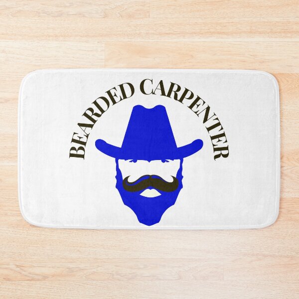 Item preview, ROYAL BLUE BEARDED CARPENTER designed and sold by wildwhimsical.