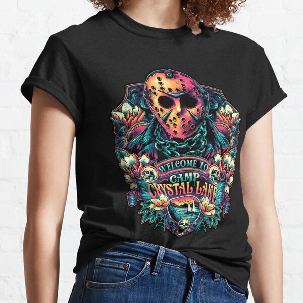 Camp Crystal Lake-Friday the 13th New Age Design Classic T-Shirt