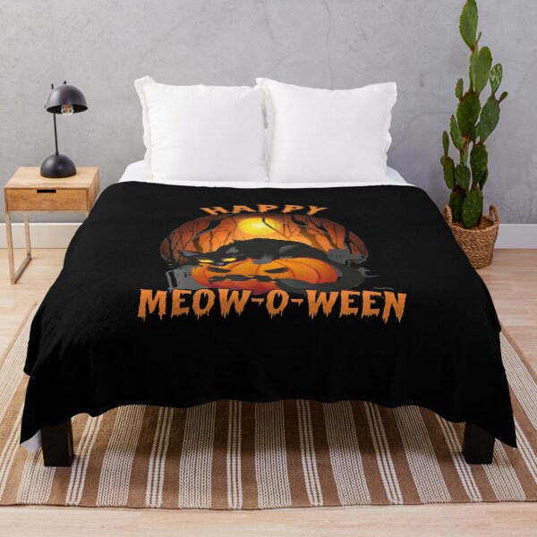 Item preview, Happy Halloween Meowoween Black Cat Party Costume Gift designed and sold by nguyenchimina.