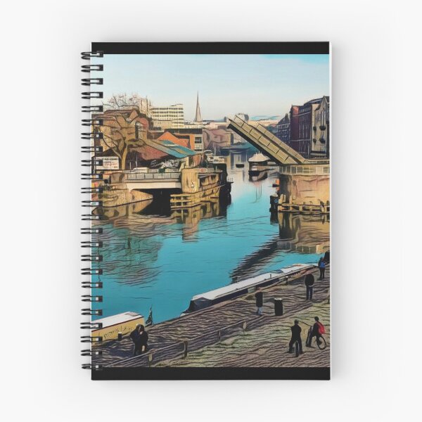 Aperçu de l'œuvre Pont Bascule de Redcliffe avec des spectateurs créée et vendue par Frank-Vincent.