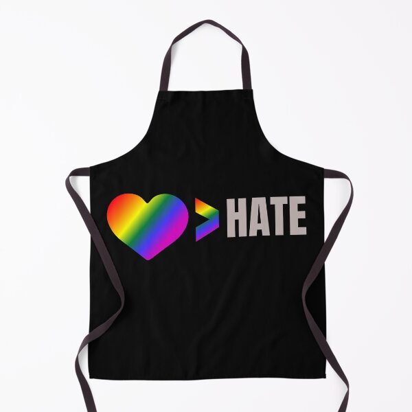 Item preview, Love is Greater Than Hate, Rainbow Heart designed and sold by ACC .
