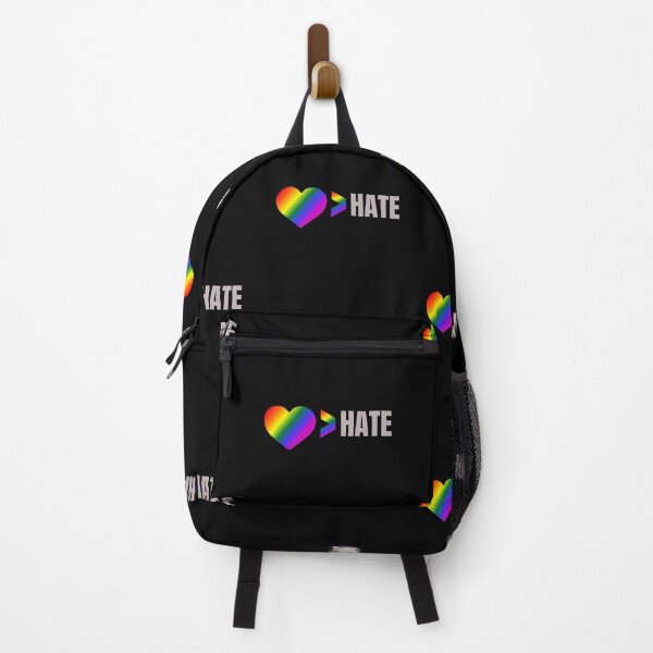 Item preview, Love is Greater Than Hate, Rainbow Heart designed and sold by ACC .