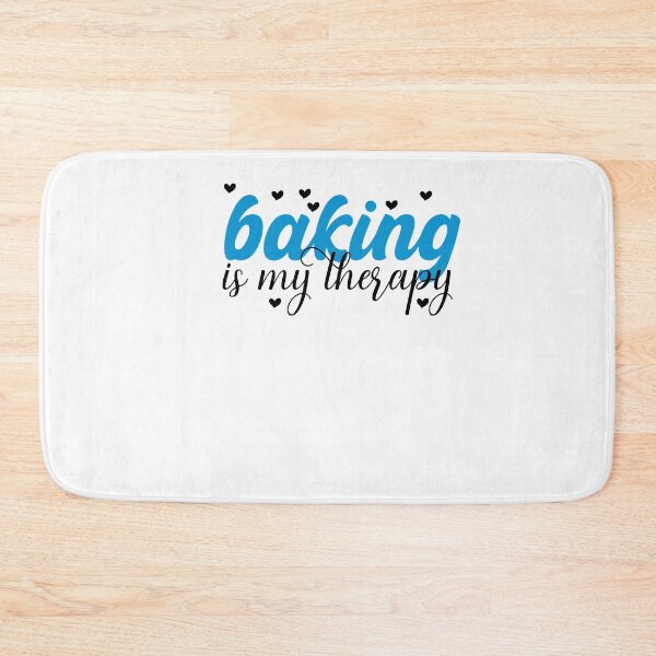 Item preview, Baking is my therapy funny and cute design for bakers baking is my life for mom for my wife for my sister for baking lovers  designed and sold by mydreamcatcher.