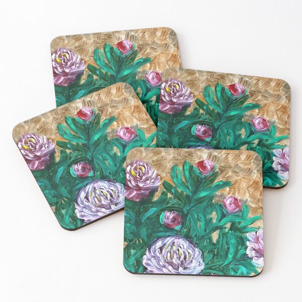 Item preview, Abstract peonies designed and sold by Almisfita.