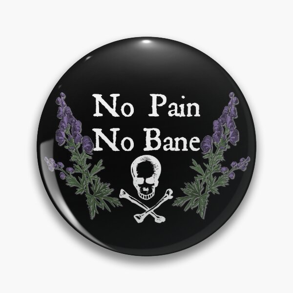 Item preview, No Pain, No Bane (w/b) designed and sold by hekateanwino.