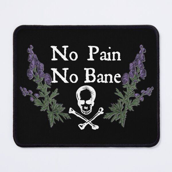 Item preview, No Pain, No Bane (w/b) designed and sold by hekateanwino.